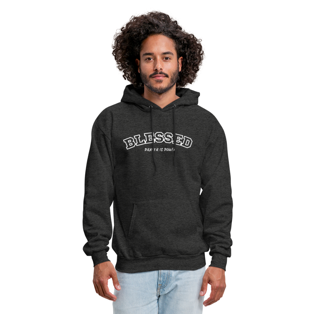 Blessed Hoodie - charcoal grey