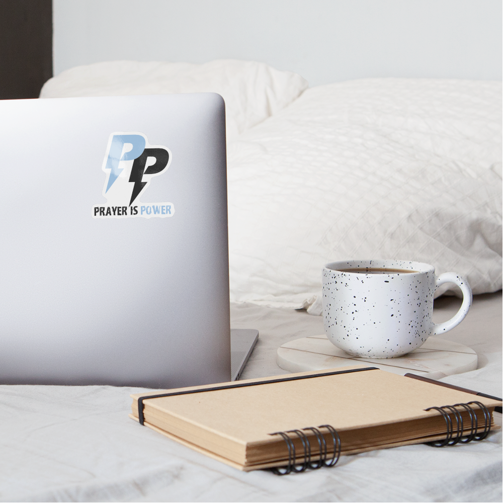 Power P logo - white glossy