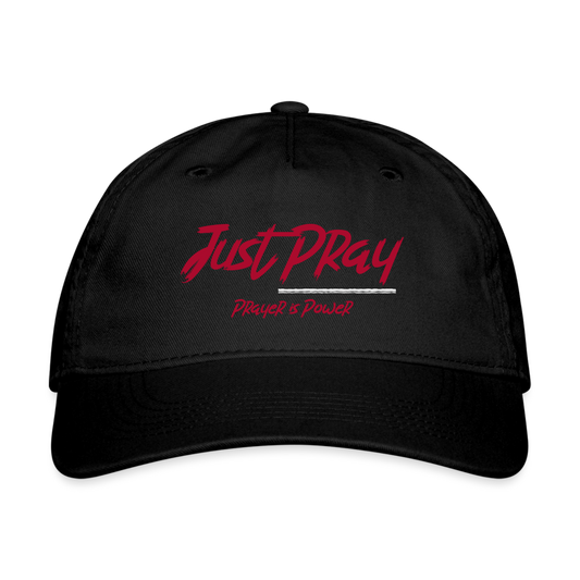 Just Pray Dad Hat(Red) - black