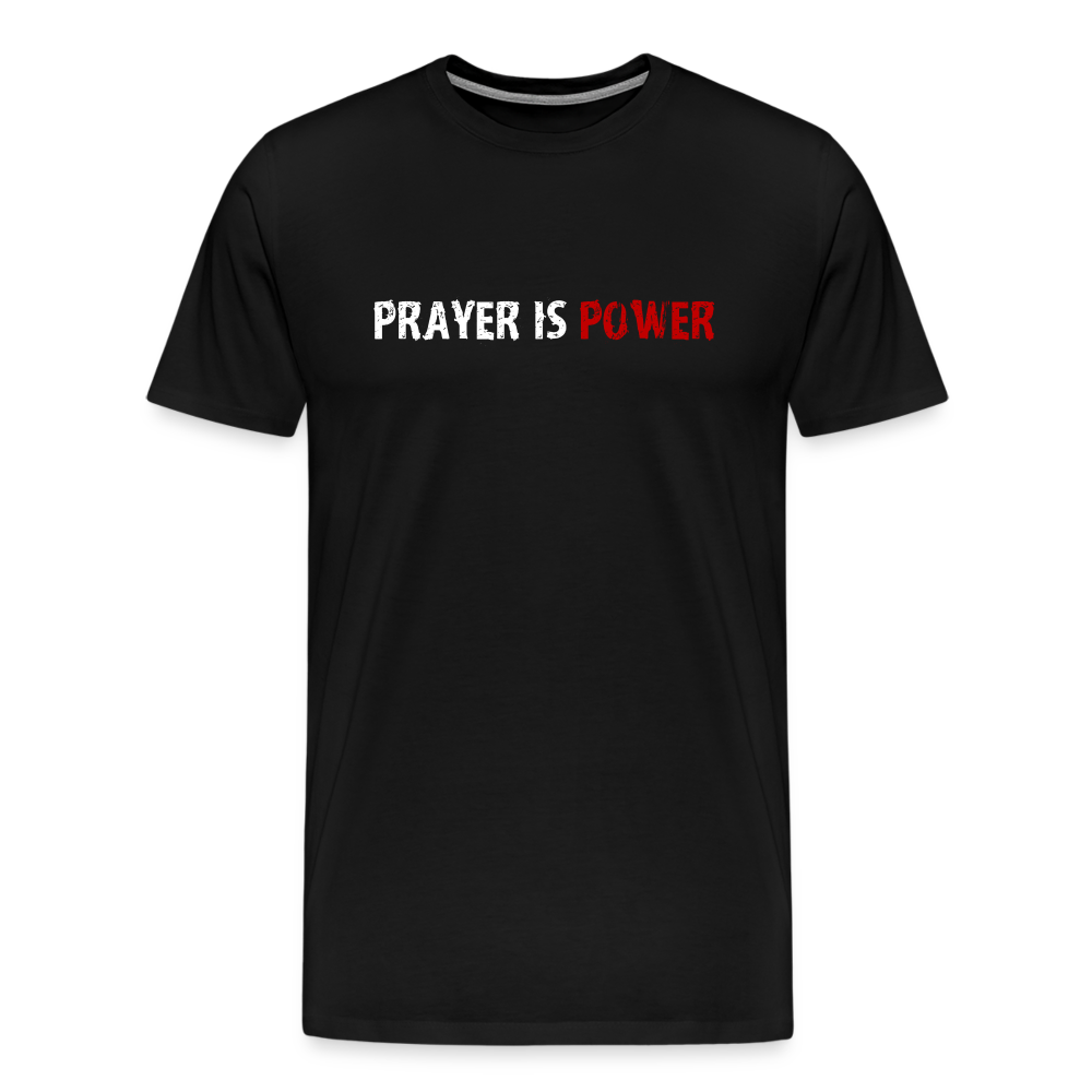 Prayer Is Power(Red/White) - black