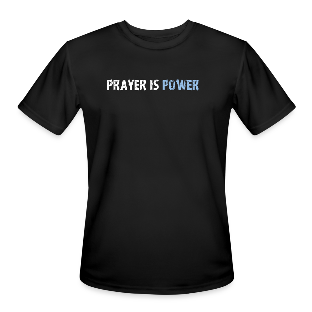 Prayer Is Power(Big Jeff) Dri-Fit Performance T-Shirt - black