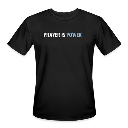 Prayer Is Power(Big Jeff) Dri-Fit Performance T-Shirt - black