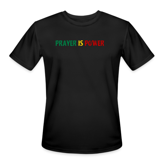 Prayer Is Power(Juneteenth) Dri-Fit Performance T-Shirt - black