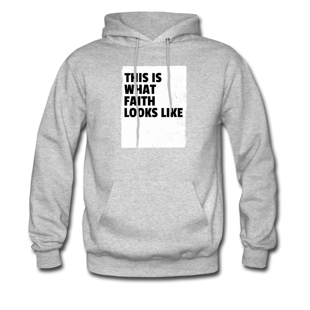 Look Like Faith Hoodie - heather gray