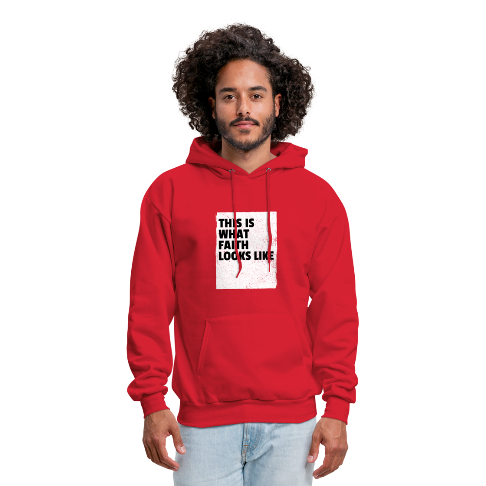 Look Like Faith Hoodie - red