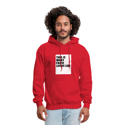 Look Like Faith Hoodie - red