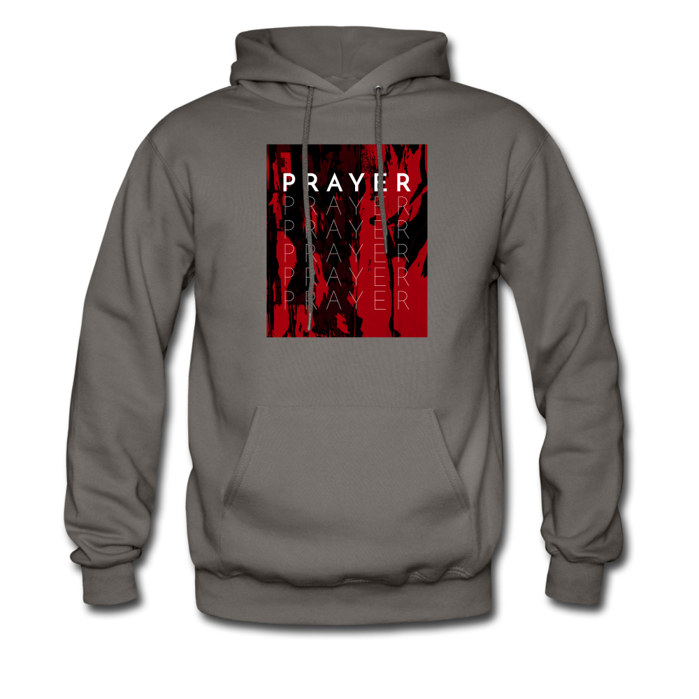 Keep Praying Hoodie - asphalt gray