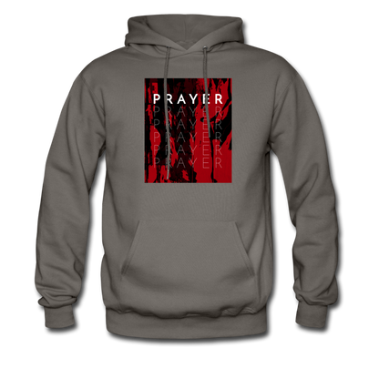 Keep Praying Hoodie - asphalt gray