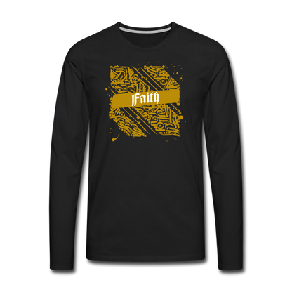 Faith Long Sleeve T-Shirt - black