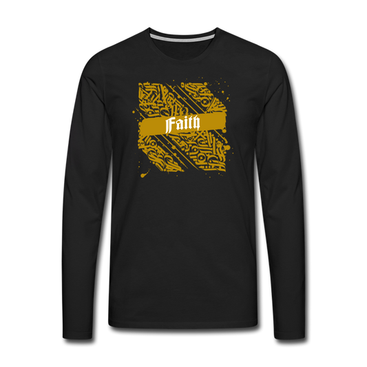 Faith Long Sleeve T-Shirt - black