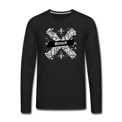 Blessed Long Sleeve T-Shirt - black