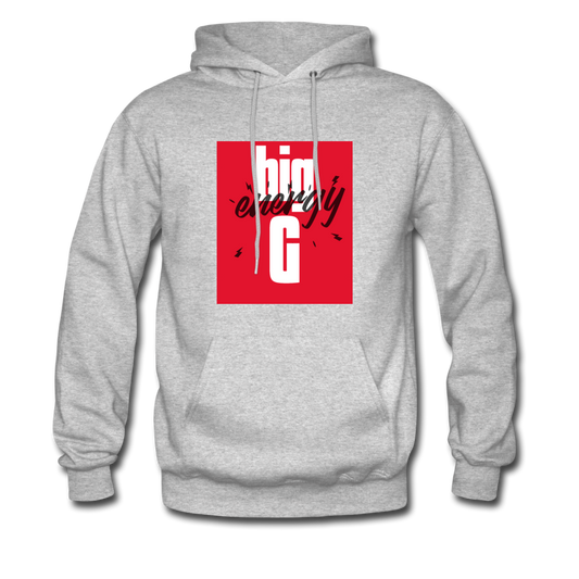 big G energy Hoodie - heather gray