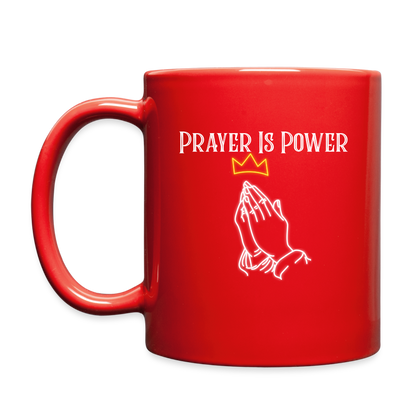 Dream Big, Pray Bigger Mug - red