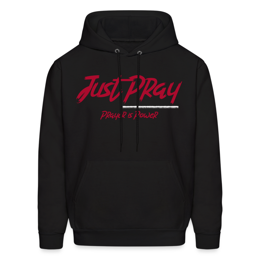 Just Pray Hoodie (BRED) - black