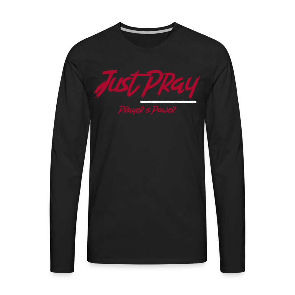 Just Pray (BRED) Long Sleeve - black