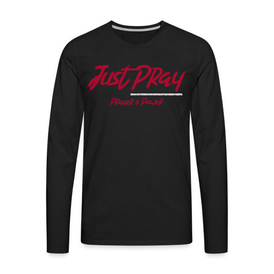 Just Pray (BRED) Long Sleeve - black